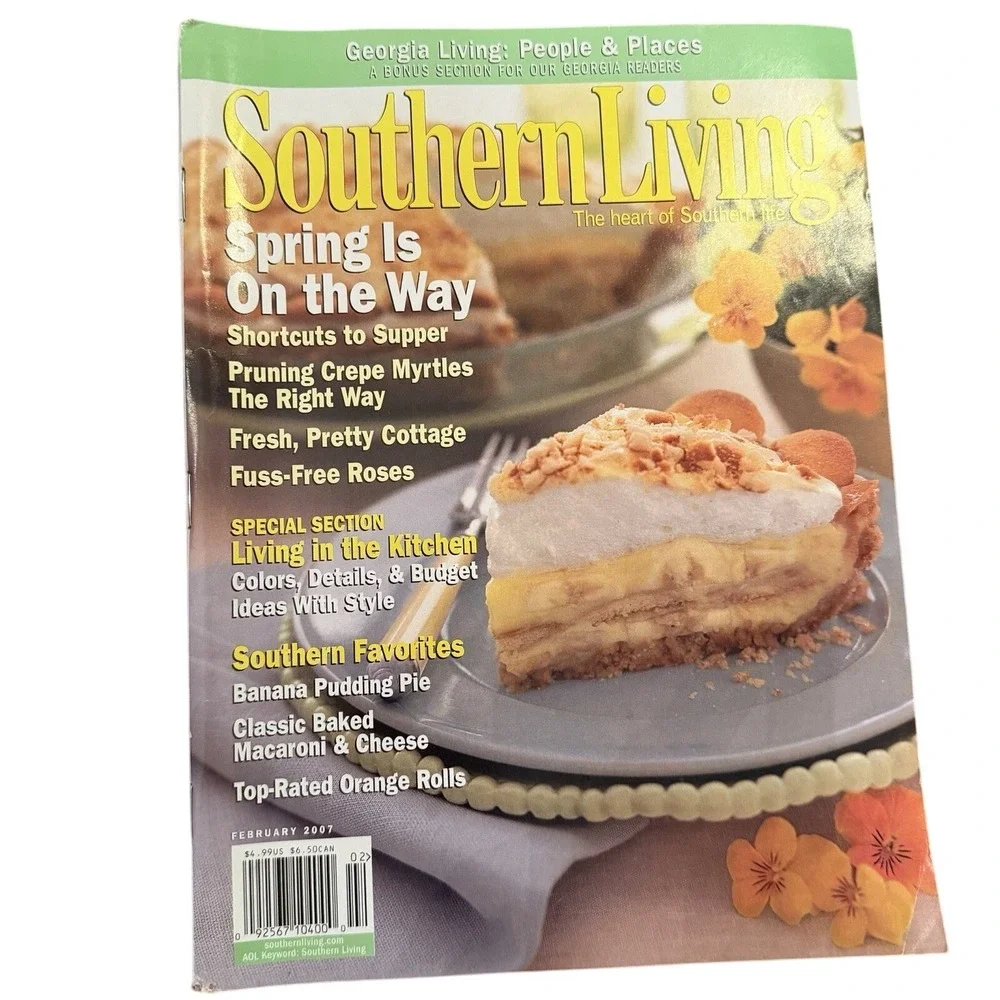 Southern Living Magazine Vintage Lot Of 5 Recipe LIfestyle Cooking Home‎ Decor